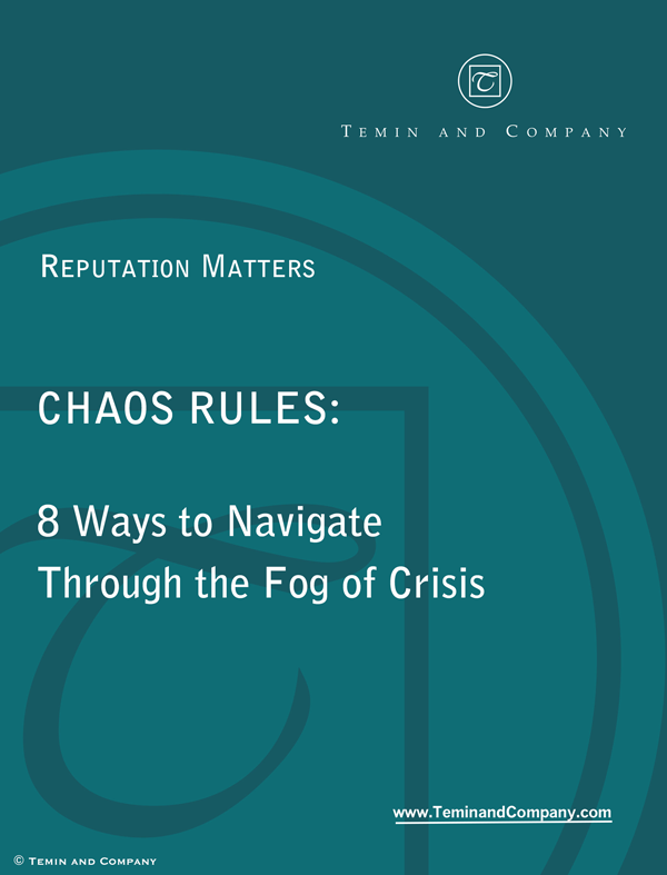 Chaos Rules: 8 Ways to Navigate Through the Fog of Crisis