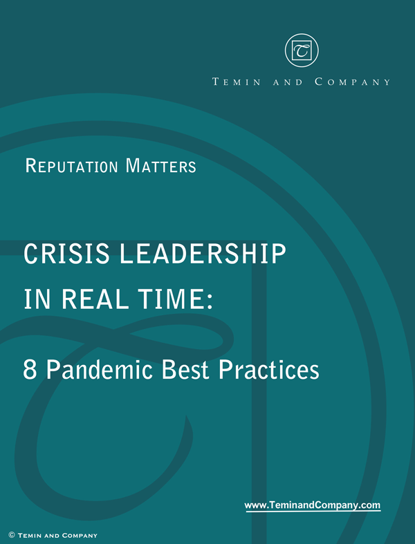 Crisis Leadership in Real Time: 8 Pandemic Best Practices